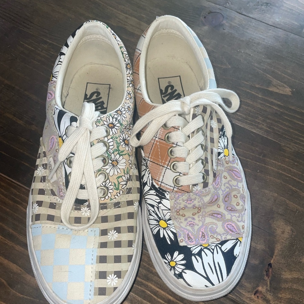 Floral vans